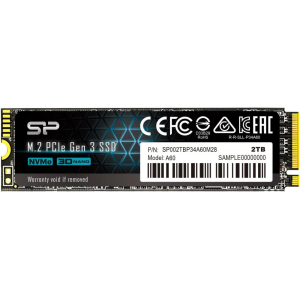 SSD Silicon Power A60 2Tb SP002TBP34A60M28, фото 