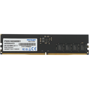 Оперативная память DIMM Patriot Signature DDR5 16Gb PSD516G560081, фото 