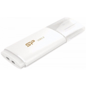USB Flash накопитель 128Gb Silicon Power Blaze B06 (SP128GBUF3B06V1W) белый, фото 