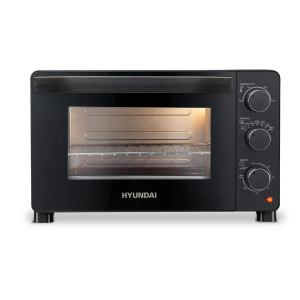 Мини-печь Hyundai MIO-HY080 23л. 150Вт черный, фото 