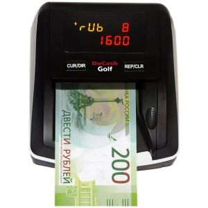 Детектор банкнот DoCash Golf автоматический рубли, фото 