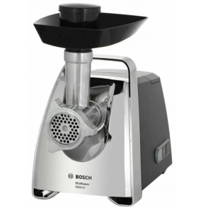 Мясорубка Bosch MFW67440 2000Вт черный/серебристый, фото 