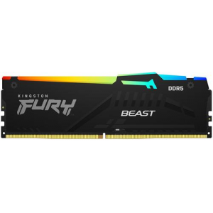 Оперативная память DIMM Kingston FURY Beast Black RGB DDR5 16Gb KF552C40BBA-16, фото 