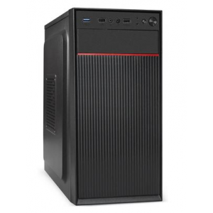 Корпус Minitower ExeGate BAA-113U-AAA450 (mATX, БП AAA450 с вент. 8см, 2*USB+1*USB3.0, аудио, черный), фото 