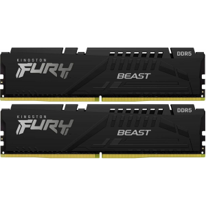 Оперативная память DIMM Kingston Fury Beast Black AMD DDR5 16Gb KF560C36BBEK2-16 (2x8Gb), фото 
