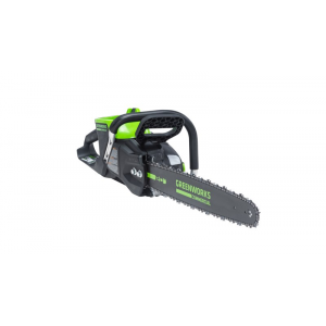 Цепная пила аккумуляторная GreenWorks GD82CS51, 82V, 51 см, бесщеточная, с 1хАКБ 5 Ач. и ЗУ (2008307UB), фото 