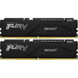 Оперативная память DIMM Kingston Fury Beast Black AMD DDR5 32Gb KF556C36BBEK2-32 (2x16Gb), фото 