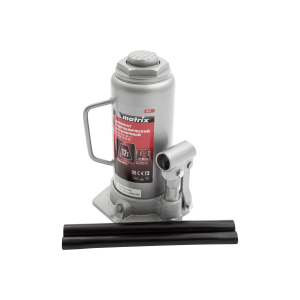 Домкрат MATRIX 50727 гидравлический бутылочный 12 т h подъема 230–465мм master, фото 