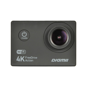 Видеорегистратор Digma FreeDrive Action 4K WiFi черный 8Mpix 2160x3840 2160p 150гр. Allwinner V3, фото 