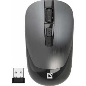 Мышь беспроводная Defender Optical MB-995 (52993) серебристый, фото 