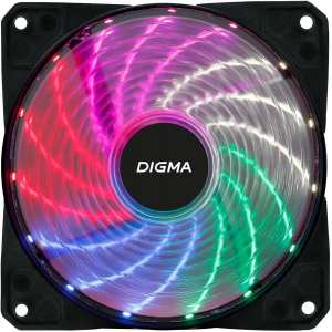 Вентилятор для корпуса Digma DFAN-FRGB2 DFAN-FRGB2, фото 