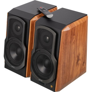 Колонки Edifier S1000MKII Brown (2.0,Bluetooth 5.0,ДУ,2x 25 Вт (ВЧ), 2x 35 Вт (СЧ/НЧ), фото 