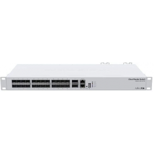 MikroTik CRS326-24S+2Q+RM Коммутатор в стойку, 24х SFP+, 2x QSFP+, фото 