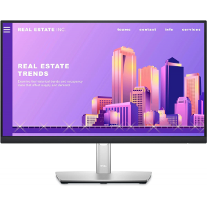 Монитор DELL P2222H R, 21.5, черный и серебристый [210-bbbe], фото 