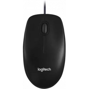 Мышь проводная Logitech M100 (910-006765) Чёрный, фото 