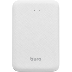 Мобильный аккумулятор Buro T4-10000 10000mAh 2A белый (T4-10000-WT), фото 