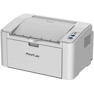 Принтер лазерный Pantum P2506W A4 WiFi серый, фото 