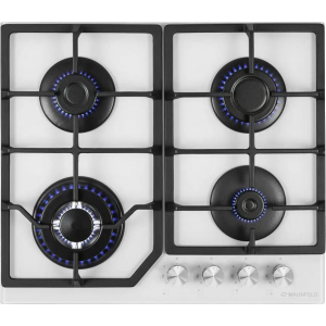 Газовая варочная поверхность Maunfeld EGHG.64.43CW/G белый, фото 