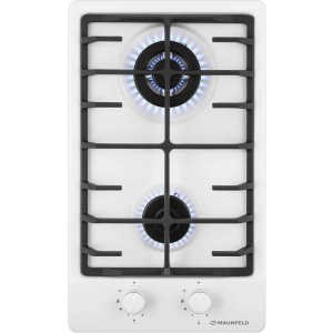 Газовая варочная поверхность Maunfeld EGHE.32.63CW/G белый, фото 