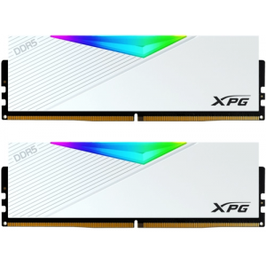 Оперативная память DIMM ADATA XPG Lancer RGB DDR5 64Gb AX5U6000C3032G-DCLARWH (2x32Gb), фото 