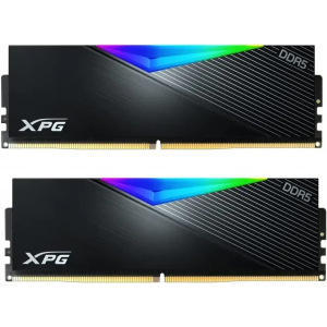 Оперативная память DIMM ADATA XPG Lancer RGB DDR5 64Gb AX5U6400C3232G-DCLARBK (2x32Gb), фото 