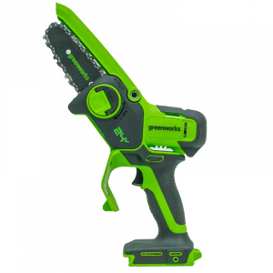 Цепная мини пила GreenWorks G24MCS10 аккумуляторная, 24V, 10см, без АКБ и ЗУ [2008207], фото 