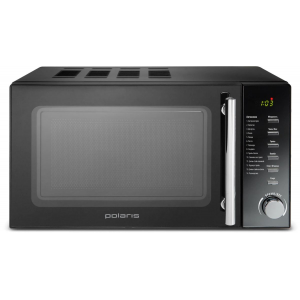Микроволновая Печь Polaris PMO 2002DG RUS 20л. 700Вт черный, фото 