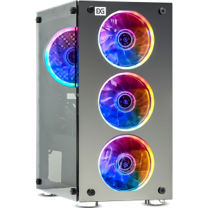 Корпус ExeGate Mistery X2 500W серо-чёрный EX294482RUS, фото 
