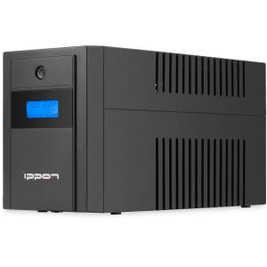 Источник бесперебойного питания Ippon Back Basic 1200 LCD Euro 720Вт 1200ВА черный, фото 
