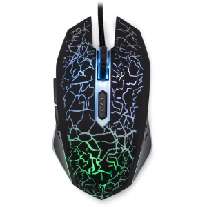 Мышь Оклик 896G черный оптическая (12800dpi) USB для ноутбука (5but), фото 