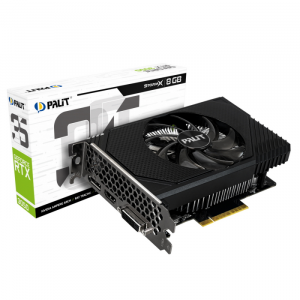 Видеокарта Palit PCI-E 4.0 PA-RTX3050 STORMX NVIDIA GeForce RTX 3050 8192Mb 128 GDDR6 1552/14000 HDMIx1 DPx3 HDCP Ret, фото 