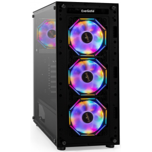 Корпус ExeGate i3 BASE 600W чёрный EX294978RUS, фото 