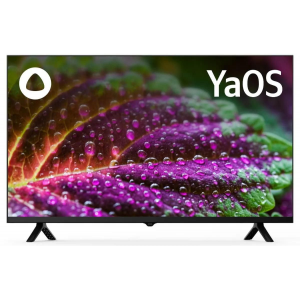 Телевизор LED Starwind 32 SW-LED32SG305 Яндекс.ТВ Frameless черный HD 60Hz DVB-T DVB-T2 DVB-C DVB-S DVB-S2 USB WiFi Smart TV, фото 