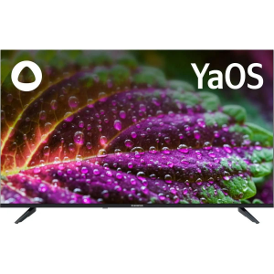 Телевизор LED Starwind 43 SW-LED43UG403 Яндекс.ТВ Frameless черный 4K Ultra HD 60Hz DVB-T DVB-T2 DVB-C DVB-S DVB-S2 USB WiFi Smart TV, фото 