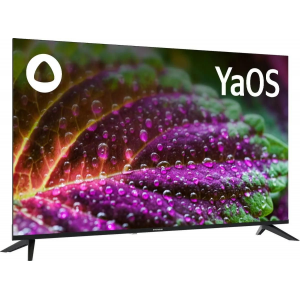 Телевизор LED Starwind 50 SW-LED50UG403 Яндекс.ТВ Frameless черный 4K Ultra HD 60Hz DVB-T DVB-T2 DVB-C DVB-S DVB-S2 USB WiFi Smart TV, фото 