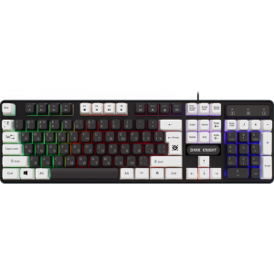 Клавиатура USB DEFENDER GK-077 DARK KNIGHT 45077, фото 