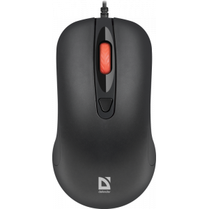 Мышь проводная Defender Optical MB-522 Omega (52522) чёрный, фото 