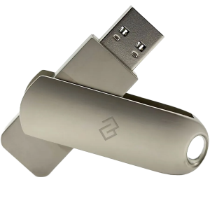 Флеш Диск Digma 128Gb DRIVE3 DGFUM128A30SR USB3.0 серебристый, фото 