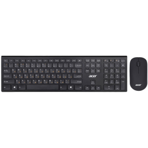 Комплект клавиатура и мышь Acer OKR030 [ZL.KBDEE.005]  Combo wilreless USB  slim black, фото 
