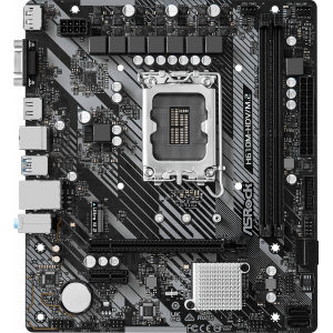 Материнская плата Asrock H610M-HDV/M.2 R2.0 Soc-1700 Intel H610 2xDDR4 mATX AC`97 8ch(7.1) GbLAN+VGA+HDMI+DP, фото 