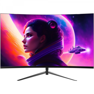 Монитор Hiper 27 Gaming PB2701 черный VA LED 1ms 16:9 HDMI M/M матовая 300cd 178гр/178гр 2560x1440 165Hz FreeSync DP 2K, фото 