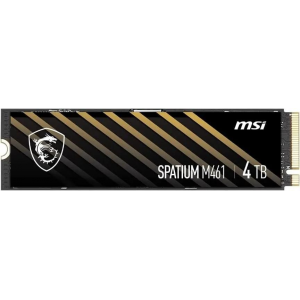 Накопитель SSD MSI 4TB 3D NAND Скорость записи 4200 Мб/сек. Скорость чтения 5000 Мб/сек. TBW 900 Тб S78-440R030-P83, фото 