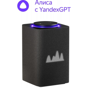 Умная колонка Yandex Станция Макс Zigbee Алиса графитовый 65W 1.0 BT 10м (YNDX-00053K), фото 