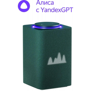 Умная колонка Yandex Станция Макс Zigbee Алиса зеленый 65W 1.0 BT 10м (YNDX-00053Z), фото 