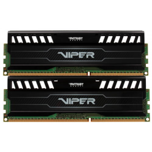 Оперативная память DIMM Patriot Memory Viper 3 Black Mamba DDR3 8Gb PV38G160C9K (2x4Gb), фото 
