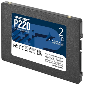 Накопитель SSD Patriot SATA III 2Tb P220S2TB25 P220 2.5, фото 