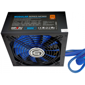 Блок питания Ginzzu MC600 600W MC600, фото 