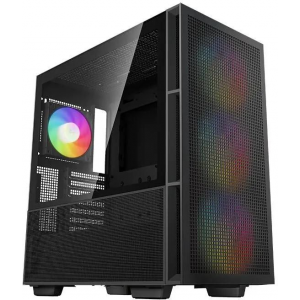 Корпус компьютерный DeepCool CH560 Black (R-CH560-BKAPE4-G-1) (ATX, без БП, 2хUSB, с окном), фото 