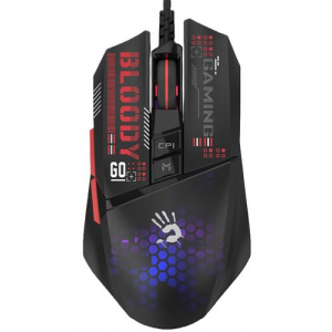 Мышь проводная A4Tech Bloody W60 Max Mini Чёрный, фото 