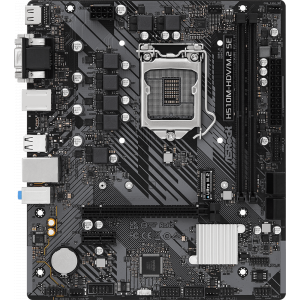 Материнская плата Asrock H510M-HDV/M.2 SE Soc-1200 Intel H470 2xDDR4 mATX AC`97 8ch(7.1) GbLAN+VGA+DVI+HDMI, фото 